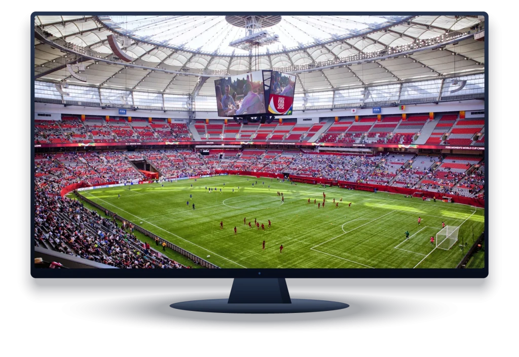 IPTV Nederland live sport op een televisie