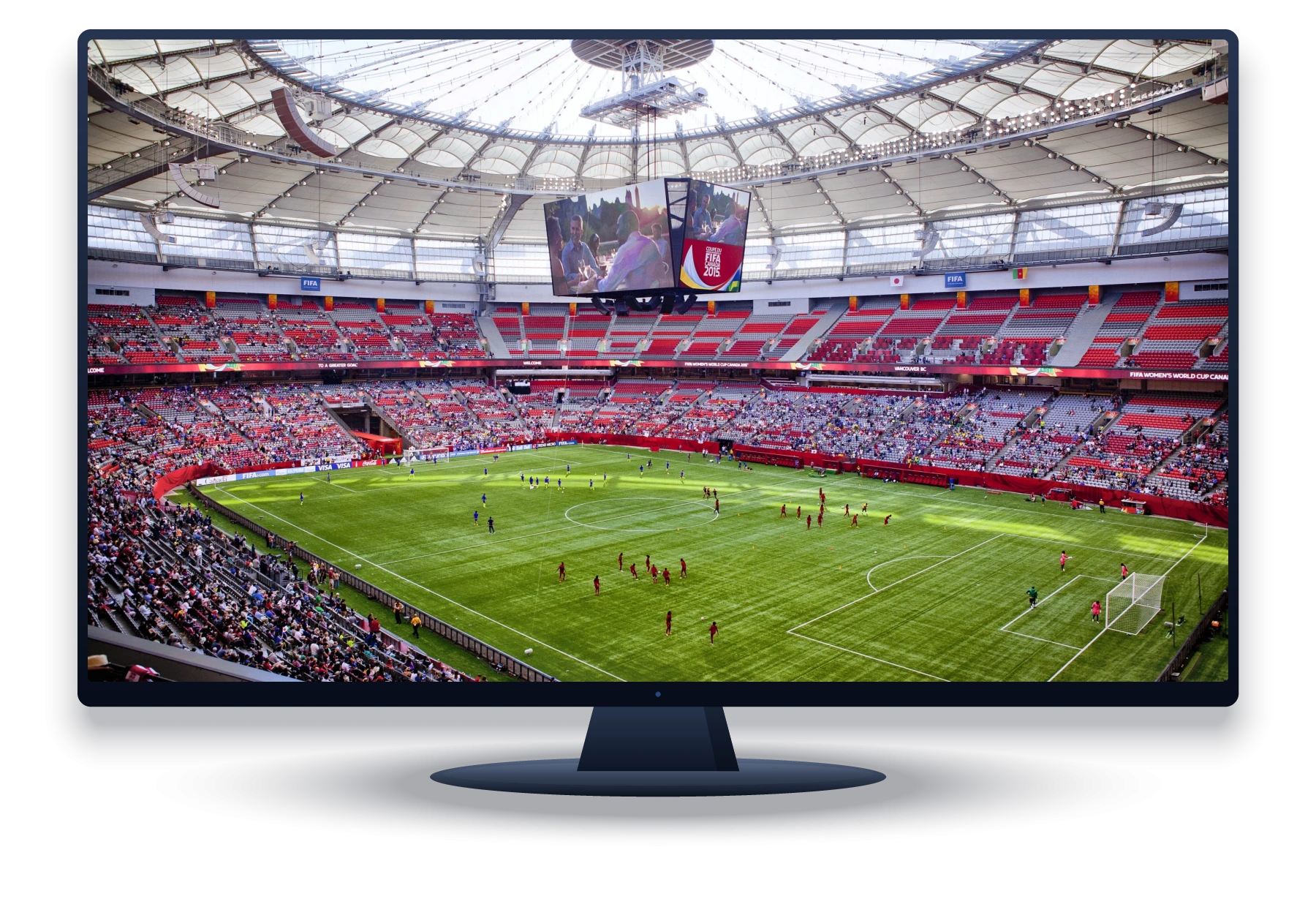 IPTV Nederland live sport op een televisie